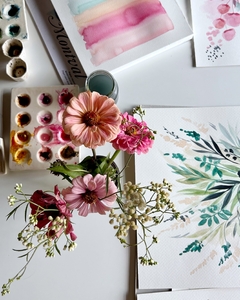 WORKSHOP "Flores de mi Jardin" via ZOOM JUEVES 9/5 14hs - comprar online