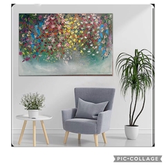 “Vivir en Primavera” oleo 80x120