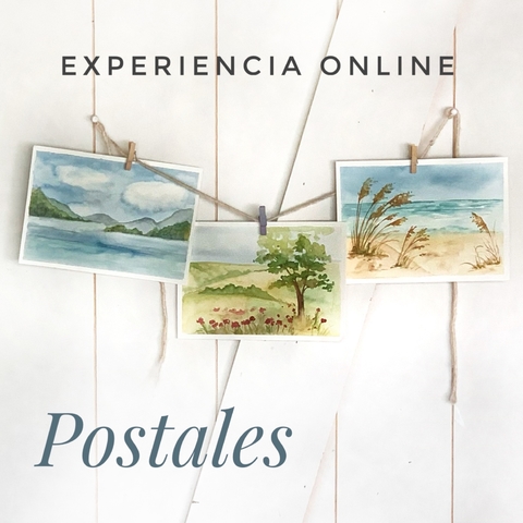 Curso "Postales": Experiencia Online