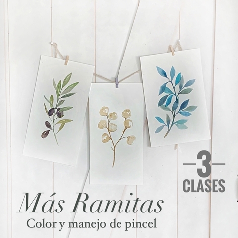 Más Ramitas: 3 clases Online.