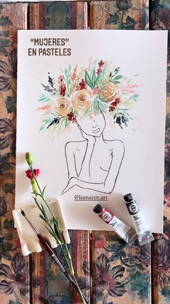 “Mujeres” dos opciones Rosas o Pastel en internet