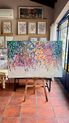 “Vivir en Primavera” oleo 80x120 - S22 2 - Lucila Marot