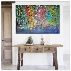 “Vivir en Primavera” oleo 80x120 - S22 3 - comprar online