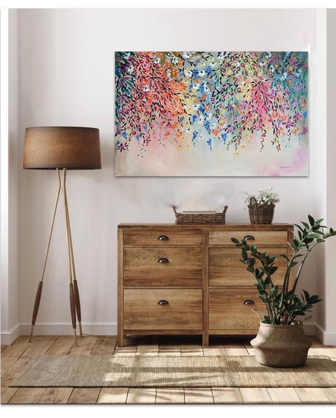 “Vivir en Primavera” oleo 80x120 - S22 1