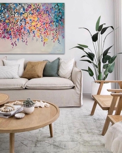 “Vivir en Primavera” oleo 80x120 - S22 2 - comprar online