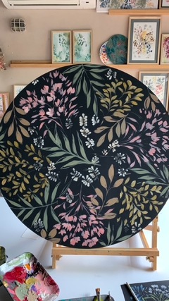 “Flores de Noche” 80cm diam - comprar online