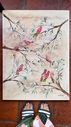 Encuentro - 60x80 - Técnica Mixta - comprar online