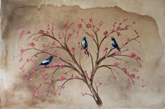 Golondrinas 80x120 - Lucila Marot