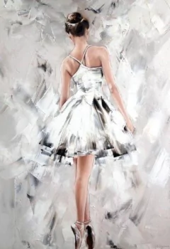 Quadro Balé Bailarina 16