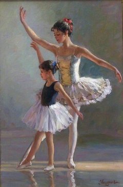 Quadro Balé Bailarina 9