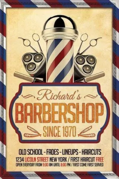 Quadro Barbershop 55