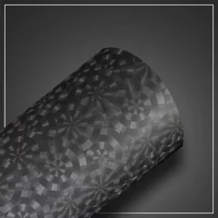Adesivo papel de parede illusion chronos prata