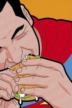 Quadro Super-Heróis Engraçados 24