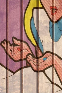 Quadro Super-Heróis Engraçados 62