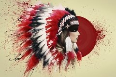 Quadro Indian Indigena 11