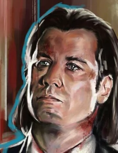 Quadro Pulp Fiction Filme Tarantino 12 na internet