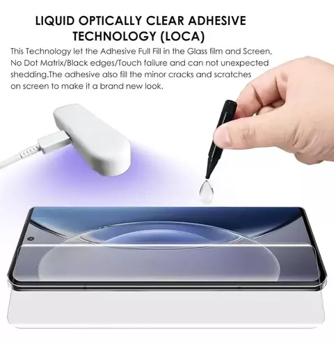 Protector Templado Curvo Uv Compatible Con Xiaomi 12 Pro 5g