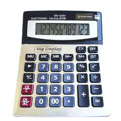 Calculadora Grande Dexin DM-1200V Solar