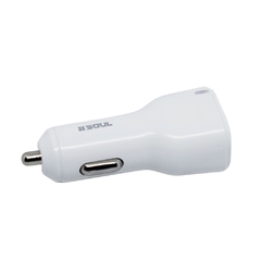 Cargador Auto Soul Fast 20W 3.0A + Cable Tipo C - Arte Digital