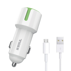Cargador Auto Soul Share 2.4A + Cable Micro USB - comprar online