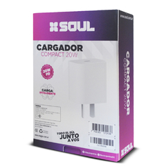 Cargador Rápido Soul 20W Tipo C (Sin Cable) en internet
