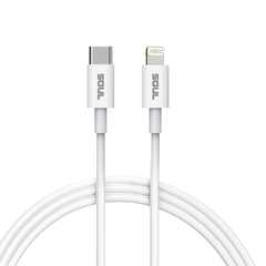 Imagen de Cargador Auto Soul Fast 20W 3.0A + Cable Iphone