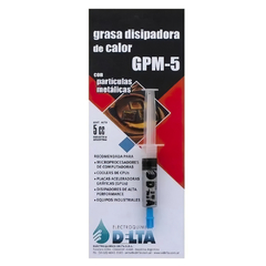Grasa Siliconada Metalica Delta en Jeringa 5 cc en internet