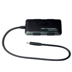 Hubs 4 Puertos USB 2.0 Interfaz USB Tipo C Netmak
