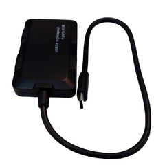 Imagen de Hubs 4 Puertos USB 2.0 Interfaz USB Tipo C Netmak