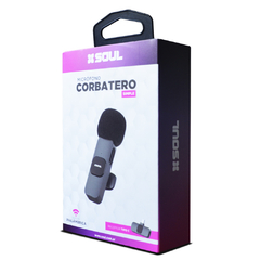 Micrófono Corbatero Inalambrico Soul X1 MIC-C1T Tipo C - comprar online