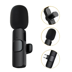 Micrófono Corbatero Inalambrico Soul X1 MIC-C1T Tipo C - Arte Digital