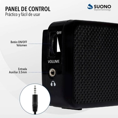 Radio FM - AM Suono S3188 en internet