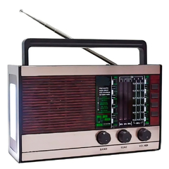 Radio Vintage FM - AM Seisa YX-121UBT ( BT - USB - Axiliar )
