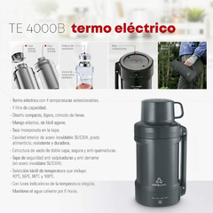 Termo Eléctrico Ultracomb TE-4000B - tienda online