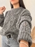 Sweater Cerdeña Gris ♡ en internet