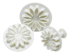 Cortante C/ Expulsor Girasoles Fondant Reposteria Porcelana - tienda online