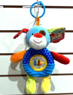 Peluche Sonajero De Plush Con Ábaco Y Mordillos Para Bebes - NICVALGROUP