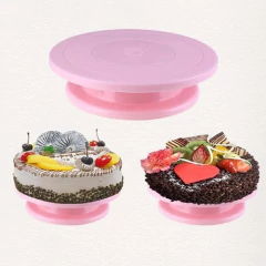 Base Giratoria Con Pie 28cm Para Decoración Repostería - comprar online