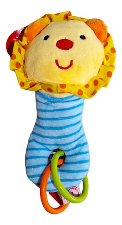 Sonajero Bastón Peluche Importado