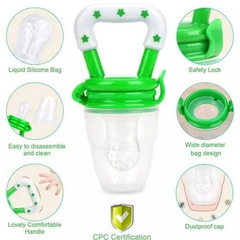 Chupete Para Frutas Con Tapa Importado Siliconado - NICVALGROUP