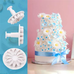 Cortante C/ Expulsor Girasoles Fondant Reposteria Porcelana - comprar online