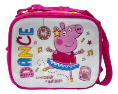 Lunchera Térmica Infantil Aislante Peppa Pig Lic. Oficial