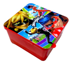 Sandwichera Lady Bug Taper Caja Recipiente Comida Lic.ofi - comprar online