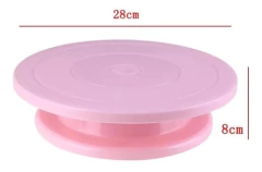 Base Giratoria Con Pie 28cm Para Decoración Repostería en internet