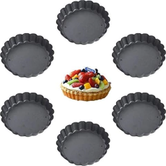 Molde Mini Tarteletas Desmontable Reposteria 10 Cm - tienda online