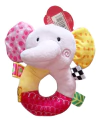 Sonajero Peluche Animalitos Con Agarradera Aro Bebe
