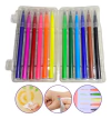 Marcadores Water Color X12 Punta Pincel C/estuche Lavables