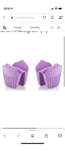 Imagen de Manopla Agarradera Para Horno Silicona Forma Cupcake Cocina