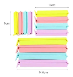 Cierra Bolsa Ganchos Plásticos X12uni 3 Medidas Clips Cocina en internet