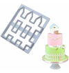 Cortante De Cerca Reja Para Fondant Porcelana Repostería